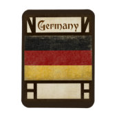 Deutschland Souvenir Magnet (Vertikal)