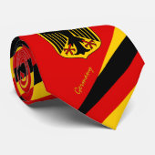 Deutschland Stripes Krawatte, Business German Flag Krawatte (Gerollt)