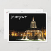 Deutschland - Stuttgart - Postkarte (Vorne/Hinten)