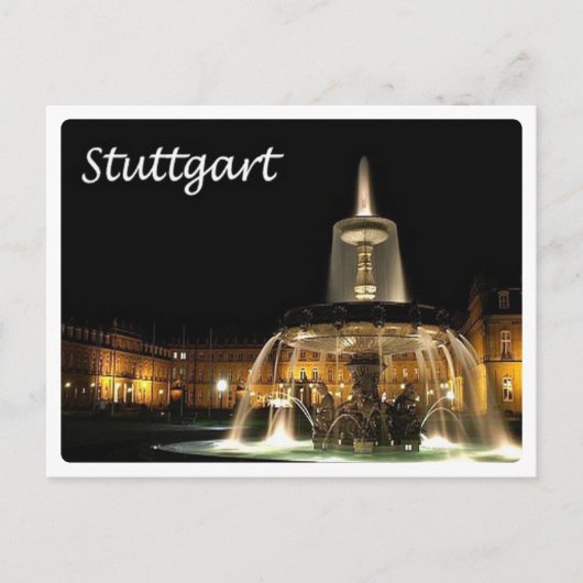 Deutschland - Stuttgart - Postkarte (Vorderseite)