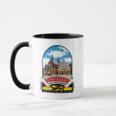 Deutschland Stuttgart Vintage souvenir Tasse (Links)