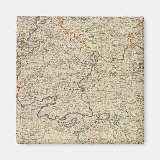 Deutschland Süd 2 Magnet (Vorne)