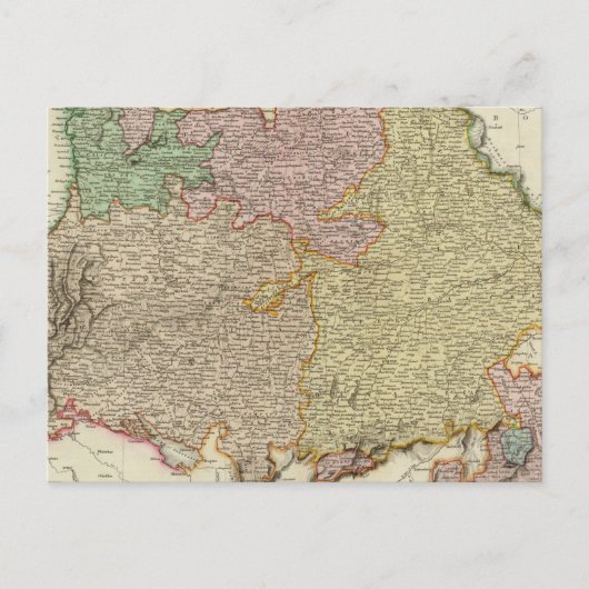 Deutschland südlich der Maya Postkarte (Vorderseite)