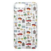 Deutschland| Symbolmuster Case-Mate iPhone Hülle (Rückseite)