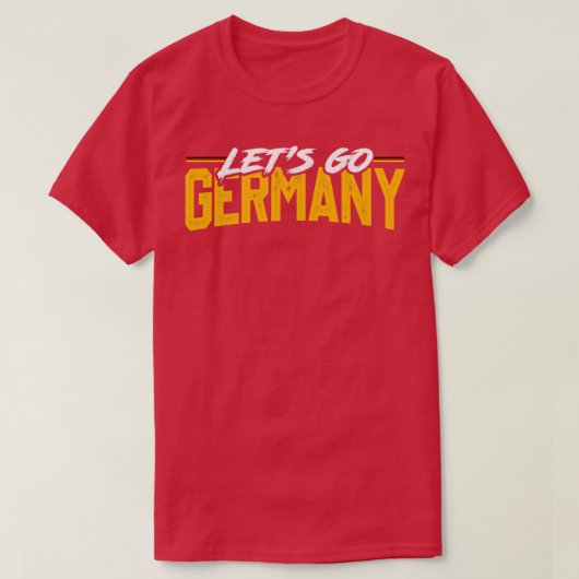 Deutschland T-Shirt (Design vorne)