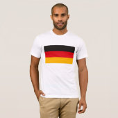 Deutschland T - Shirt der Flagge (Vorne ganz)