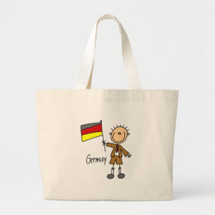 Deutschland-Tasche Jumbo Stoffbeutel