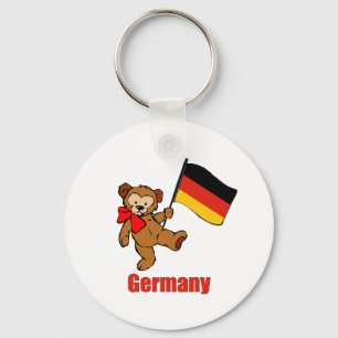 Deutschland Teddy Bear Schlüsselanhänger