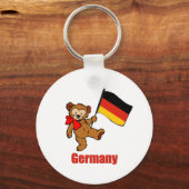 Deutschland Teddy Bear Schlüsselanhänger (Vorderseite)