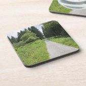 Deutschland, Thüringen, Weg im Wald Untersetzer (Linke Seite)