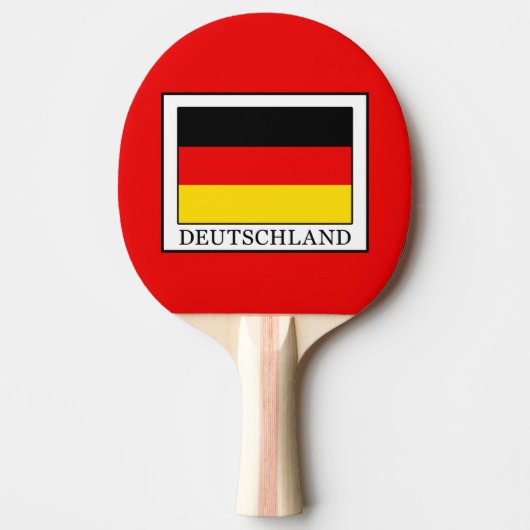 Deutschland Tischtennis Schläger (Vorderseite)