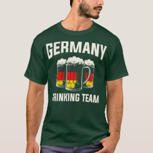 Deutschland Trinkteam Lustiger Biertrinker T-Shirt