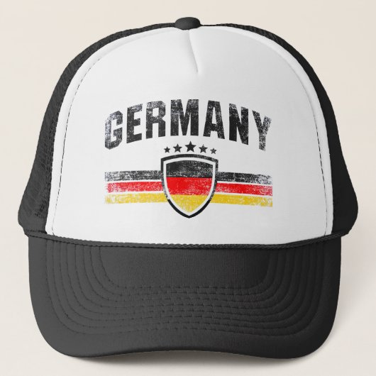 Deutschland Truckerkappe (Vorderseite)
