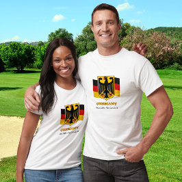Deutschland Tshirt, Behalt Calm, Patriotische Deut T-Shirt