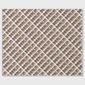 Deutschland - Typografie der deutschen Flaggenfarb Geschenkpapier (Flach)