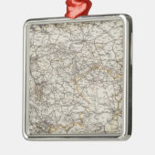 Deutschland und Anliegerstaat Silbernes Ornament (Links)