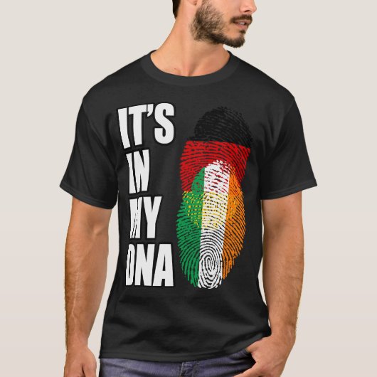 Deutschland und Irland - DNA-Mix T-Shirt (Vorderseite)