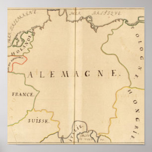 Deutschland und Österreich 2 Poster