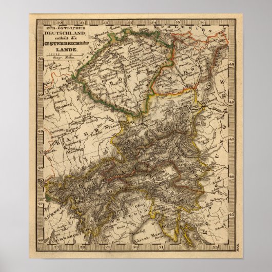 Deutschland und Österreich 3 Poster (Vorne)