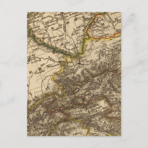 Deutschland und Österreich 3 Postkarte