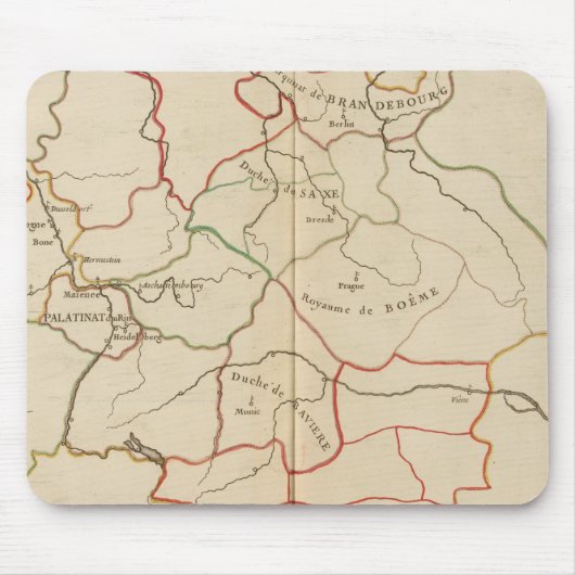 Deutschland und Österreich Mousepad (Vorne)