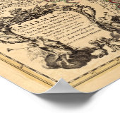 Deutschland und Österreich Poster (Ecke)