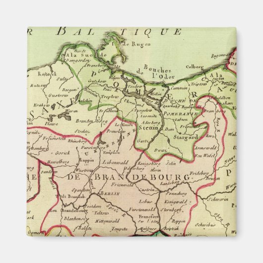 Deutschland und Polen Magnet (Vorne)