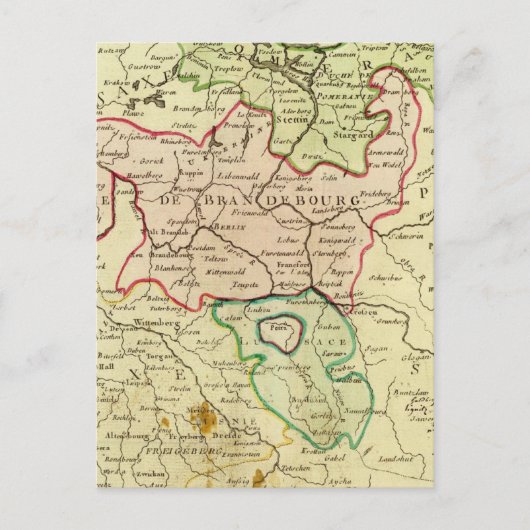 Deutschland und Polen Postkarte (Vorderseite)