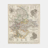 Deutschland und Preußen Fleecedecke (Vorderseite)