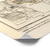 Deutschland und Preußen Poster (Ecke)