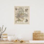 Deutschland und Preußen Poster (Küche)