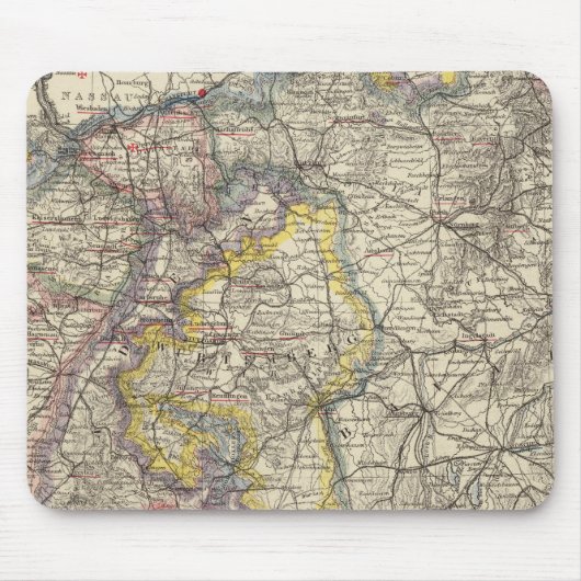 Deutschland und Schweiz Mousepad (Vorne)