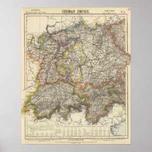 Deutschland und Schweiz Poster