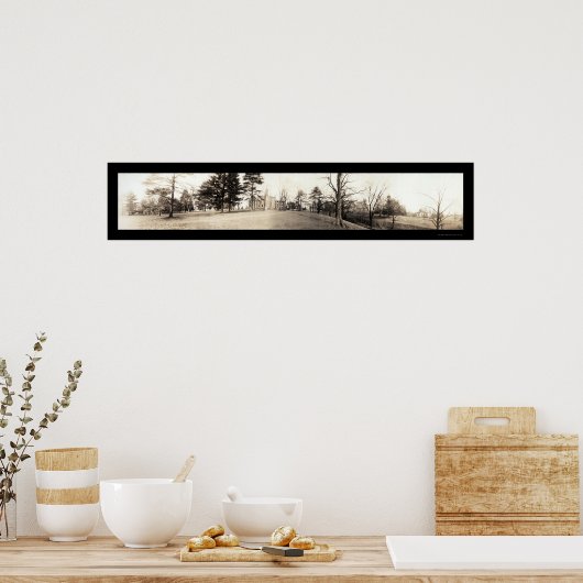 Deutschland Uni PA Foto 1909 Poster (Küche)