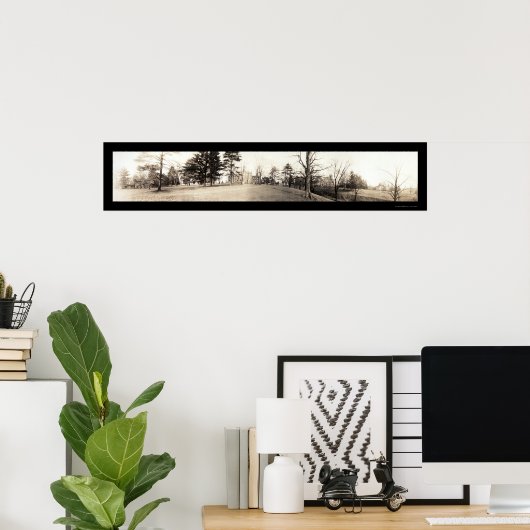 Deutschland Uni PA Foto 1909 Poster (Heimbüro)