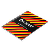 Deutschland Vacation Journal Notebook Notizblock (Linke Seite)