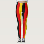 Deutschland - Vertikal gestreifte Flaggenfarben Leggings<br><div class="desc">Deutschland National Flag Colors Vertical Striped Leggings in den Farben der deutschen Fahne mit einem geschäftigen, vielseitig ausgekleideten, asymmetrisch gestreiften vertikalen Muster, das überall in den Leggings gedruckt wird. Durch die Option "Design bearbeiten" lässt sich die Größe der Streifen leicht nach Ihrem Geschmack anpassen. Die deutschen Leggings sind die große...</div>