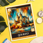 Deutschland | Vintage Malerei Postkarte