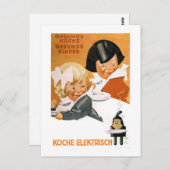 Deutschland Vintage Poster wiederhergestellt Postkarte (Vorne/Hinten)