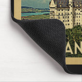 Deutschland Vintage Travel Mousepad (Ecke)