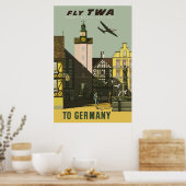 Deutschland Vintage Travel Poster (Küche)