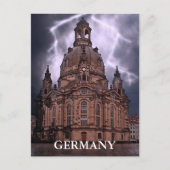 Deutschland Vintage Travel Postkarte (Vorderseite)