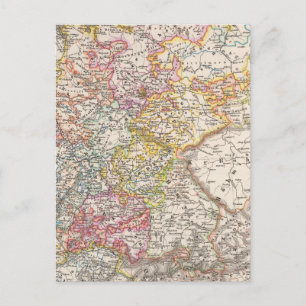 Deutschland von 1495 bis 1618 postkarte