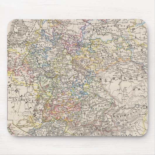 Deutschland von 1649 bis 1792 mousepad (Vorne)