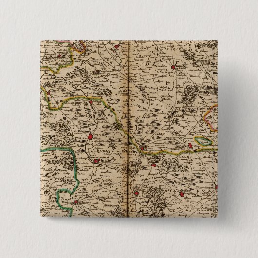 Deutschland Wälder Button (Vorderseite)