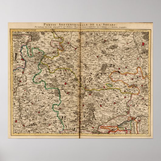 Deutschland Wälder Poster (Vorne)