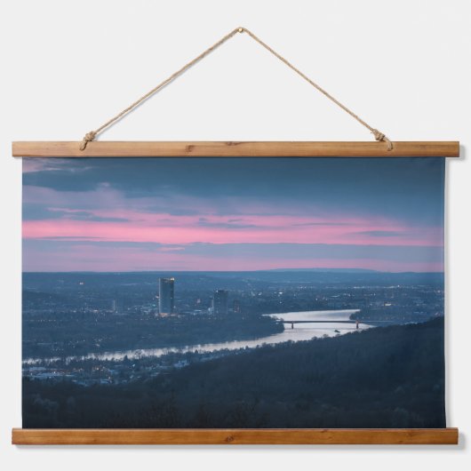 Deutschland Wandteppich Mit Holzrahmen (Vorne)