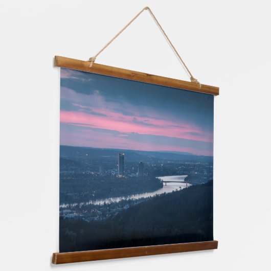 Deutschland Wandteppich Mit Holzrahmen (Gewinkelt)