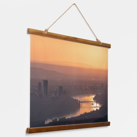 Deutschland Wandteppich Mit Holzrahmen (Gewinkelt)