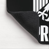 Deutschland-Wappen-Adlerprotest Mousepad (Ecke)